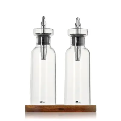 Set olio e aceto AROMAPOUR 300ml in vetro borosilicato - Immagine 4