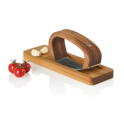 Spremiaglio con tagliere ROCCALIO in legno d’acacia - Immagine 4