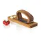 Spremiaglio con tagliere ROCCALIO in legno d’acacia - Anteprima 4