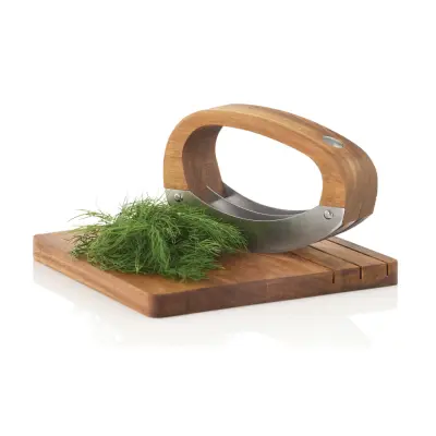 Coltello da cucina ROCCAVERDE con tagliere promozionale - Immagine 1