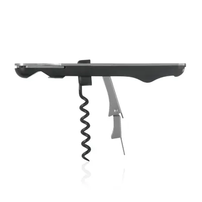Cavatappi PUSH PULL in acciaio inox con stampa del tuo logo - Immagine 1