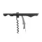 Cavatappi PUSH PULL in acciaio inox con stampa del tuo logo - Anteprima 1