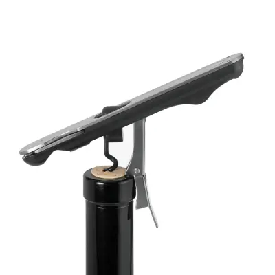 Cavatappi PUSH PULL in acciaio inox con stampa del tuo logo - Immagine 6