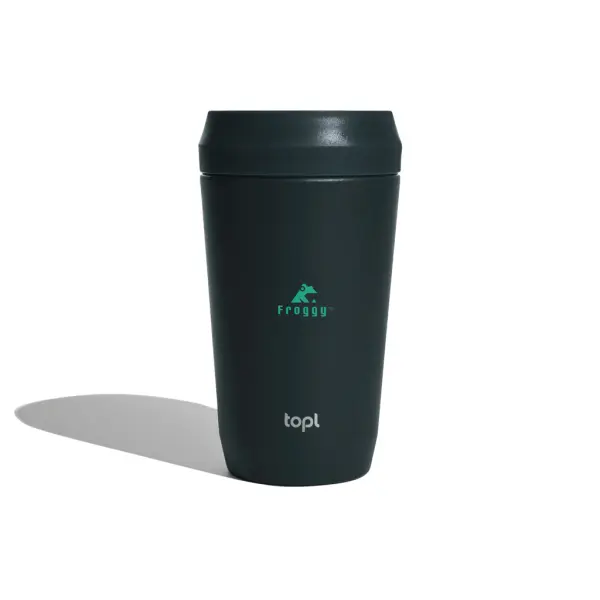 Topl Recycled Steel To Go Tumbler Patented 360 Lid 354ml - Immagine 5