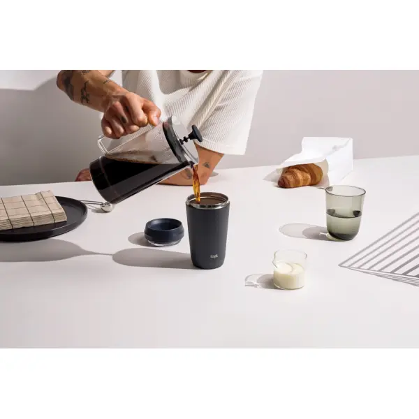 Topl Recycled Steel To Go Tumbler Patented 360 Lid 354ml - Immagine 6