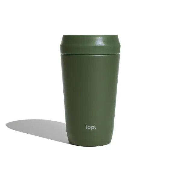 Topl Recycled Steel To Go Tumbler Patented 360 Lid 354ml - Immagine 18