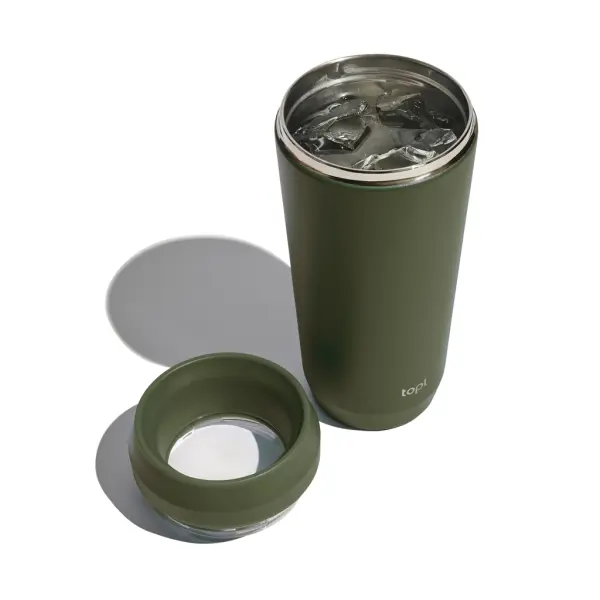 Topl Recycled Steel To Go Tumbler Patented 360 Lid 354ml - Immagine 19