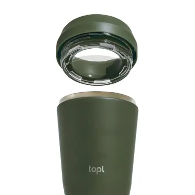 Topl Recycled Steel To Go Tumbler Patented 360 Lid 354ml - Immagine 21