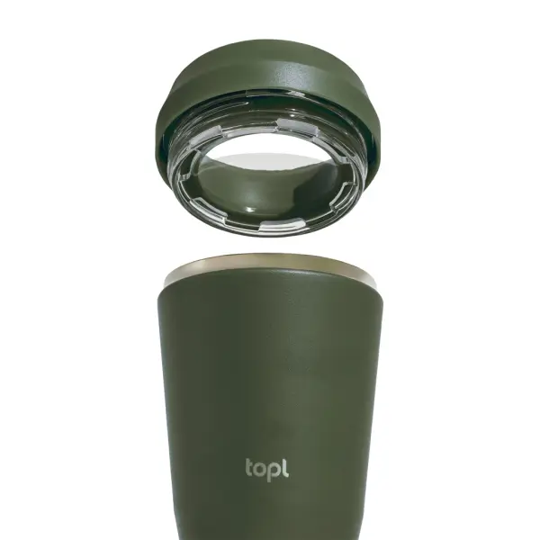 Topl Recycled Steel To Go Tumbler Patented 360 Lid 354ml - Immagine 21