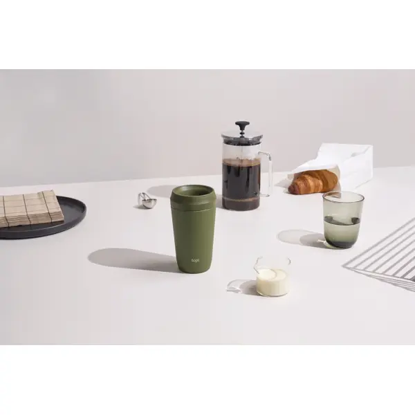 Topl Recycled Steel To Go Tumbler Patented 360 Lid 354ml - Immagine 24