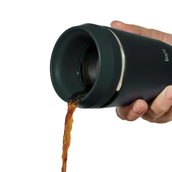 Topl Recycled Steel To Go Tumbler Patented 360 Lid 235ml - Immagine 4