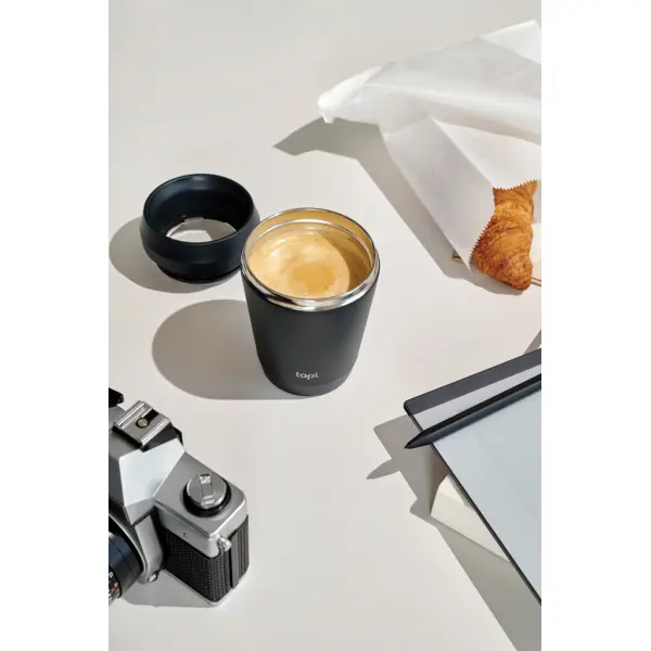 Topl Recycled Steel To Go Tumbler Patented 360 Lid 235ml - Immagine 6