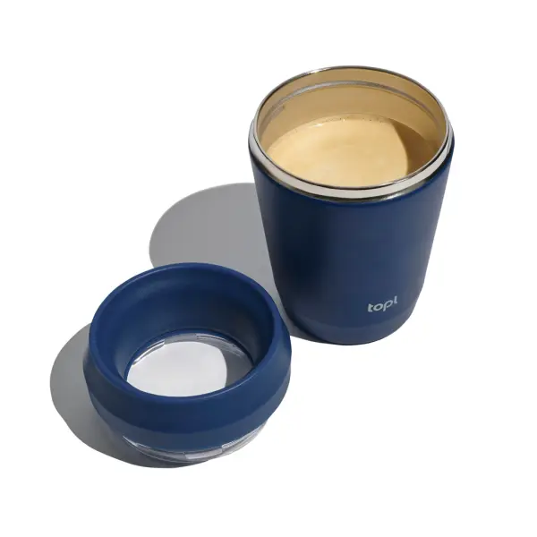 Topl Recycled Steel To Go Tumbler Patented 360 Lid 235ml - Immagine 9