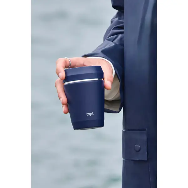 Topl Recycled Steel To Go Tumbler Patented 360 Lid 235ml - Immagine 15