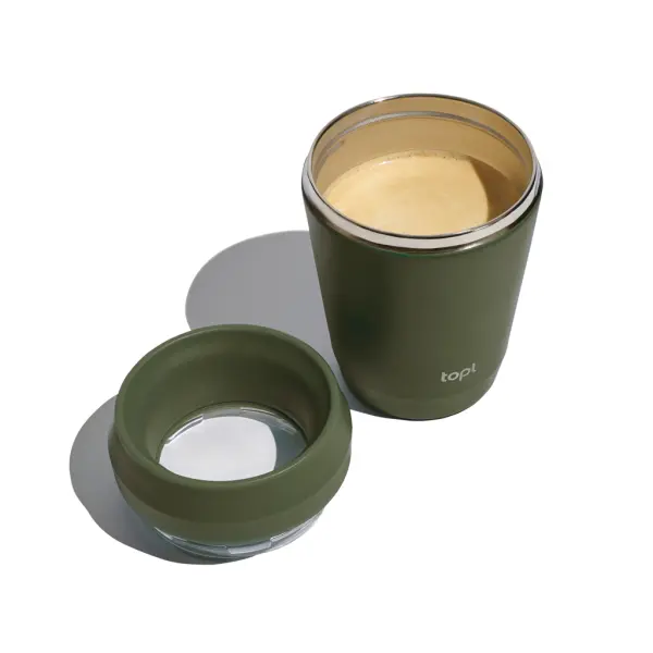 Topl Recycled Steel To Go Tumbler Patented 360 Lid 235ml - Immagine 18