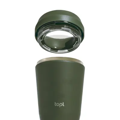 Topl Recycled Steel To Go Tumbler Patented 360 Lid 235ml - Immagine 20