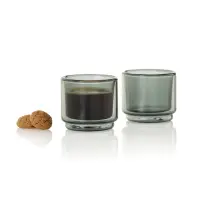 Tazzina da caffè ADHOC IMPACT 45 ml, set 2 pezzi, doppia parete
