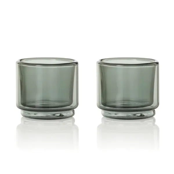 Tazzina da caffè ADHOC IMPACT 45 ml, set 2 pezzi, doppia parete - Immagine 4