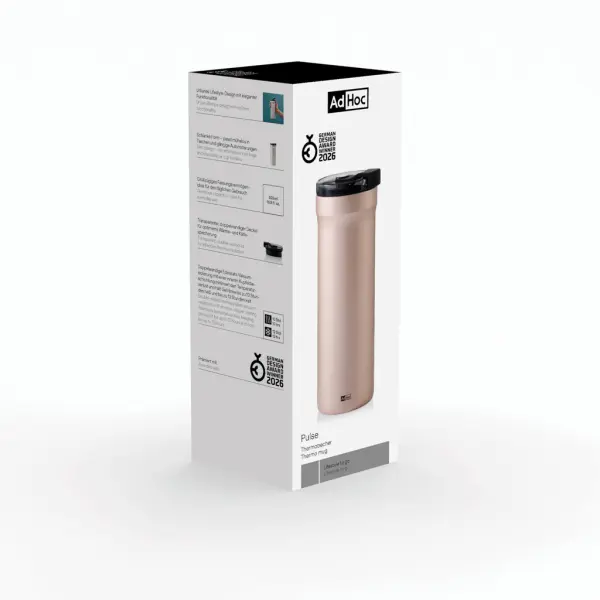 Tazza termica ADHOC PULSE 500ml personalizzabile - Immagine 33