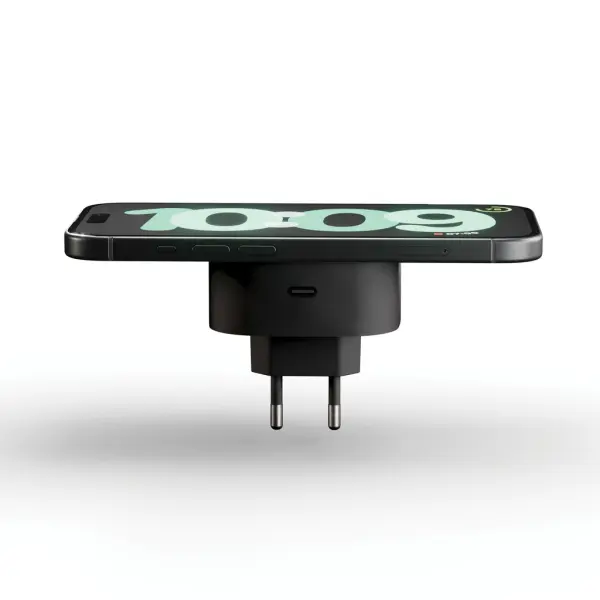 Adattatore di ricarica wireless ZENS fino a 15W con stampa - Immagine 2