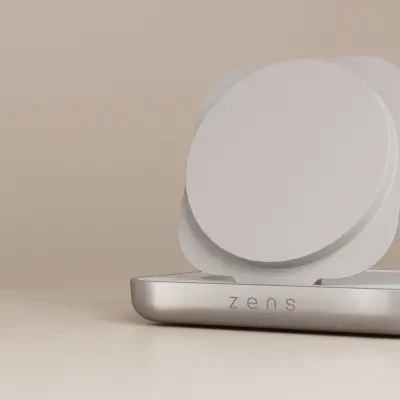 Caricabatterie magnetico da comodino ZENS 20W ricarica wireless - Immagine 16