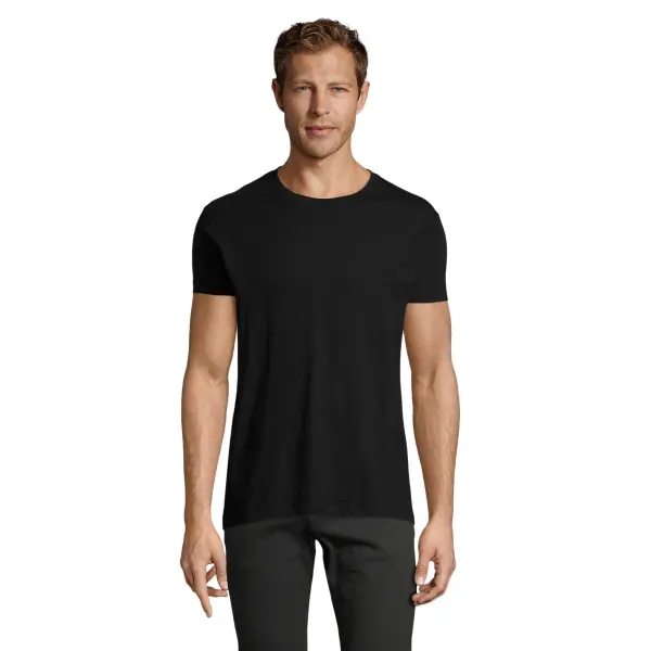 T-shirt uomo REGENT FIT 150 g/m² con stampa - SOL'S - Immagine 5