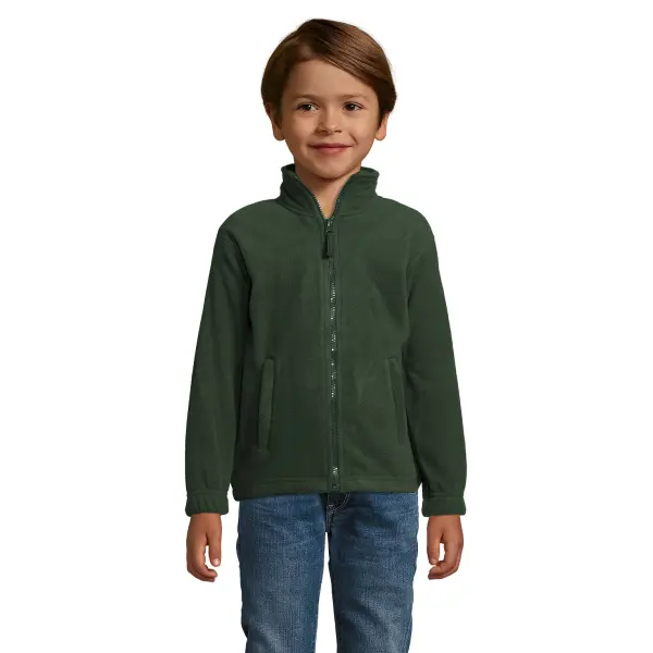 Giacche NORTH KIDS fleece 300g/m² con stampa - SOL'S - Immagine 5