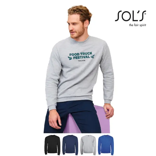 Maglione SPIDER 50% cotone 50% poliestere - SOL'S - Immagine 1
