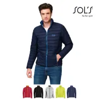 Giacche RIDE MEN con stampa, piumino leggero 180g/m² - SOL'S