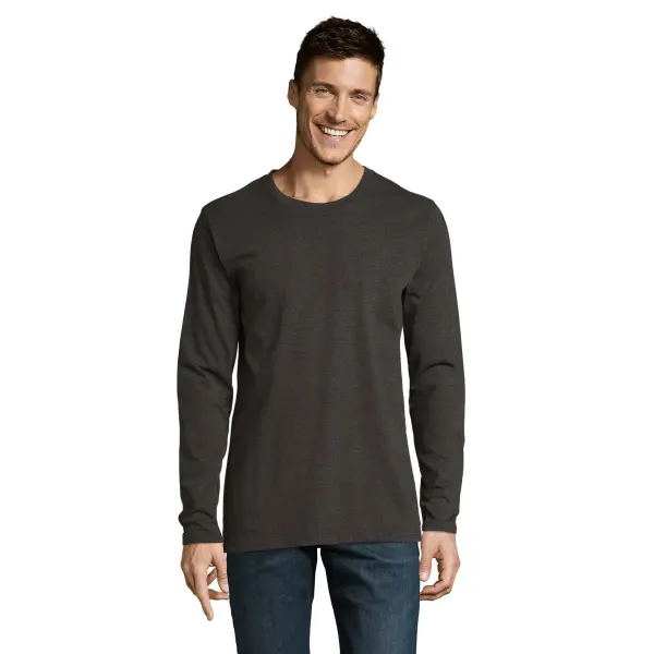 T-shirt uomo IMPERIAL LSL MEN con stampa - SOL'S - Immagine 1