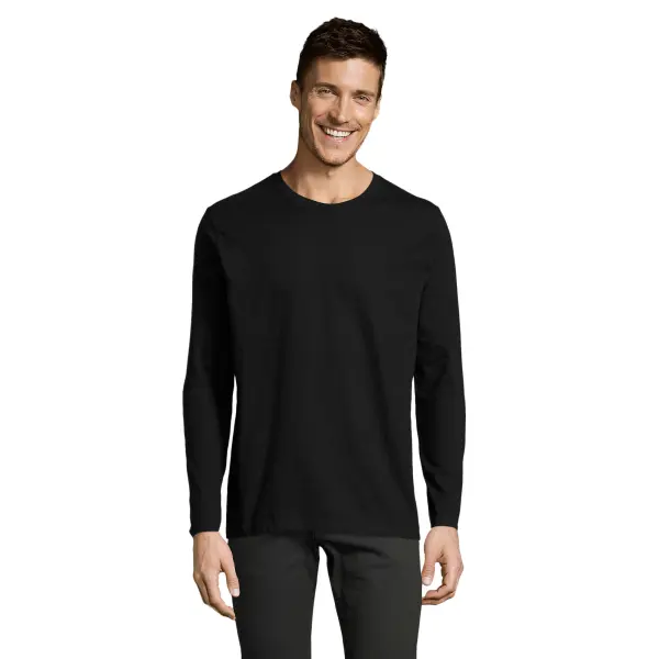 T-shirt uomo IMPERIAL LSL MEN con stampa - SOL'S - Immagine 2