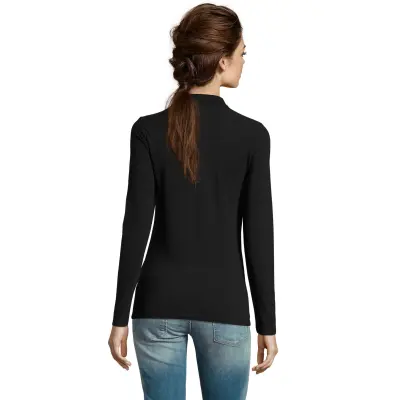 Polo PERFECT LSL WOMEN in cotone piqué 180 - SOL'S - Immagine 3