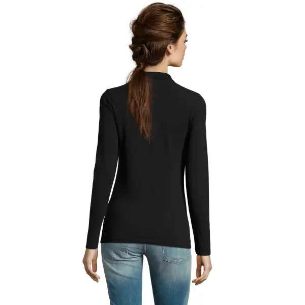 Polo PERFECT LSL WOMEN in cotone piqué 180 - SOL'S - Immagine 3