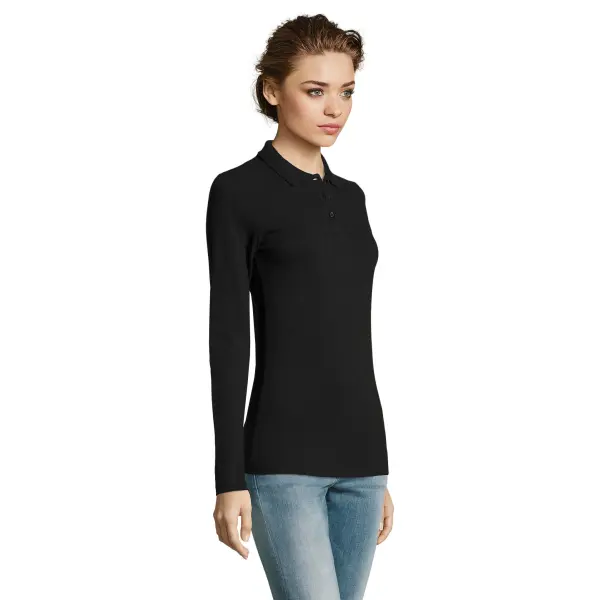 Polo PERFECT LSL WOMEN in cotone piqué 180 - SOL'S - Immagine 4