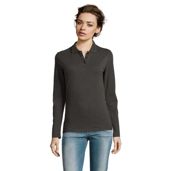 Polo PERFECT LSL WOMEN in cotone piqué 180 - SOL'S - Immagine 24