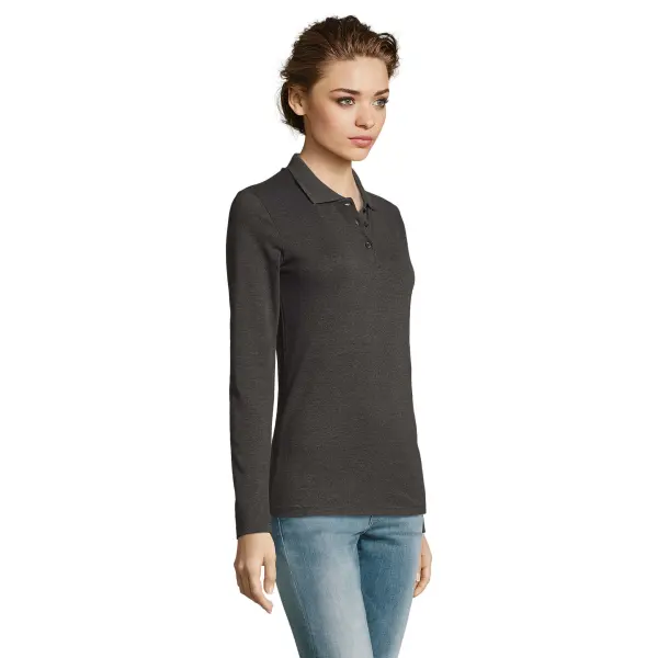 Polo PERFECT LSL WOMEN in cotone piqué 180 - SOL'S - Immagine 26