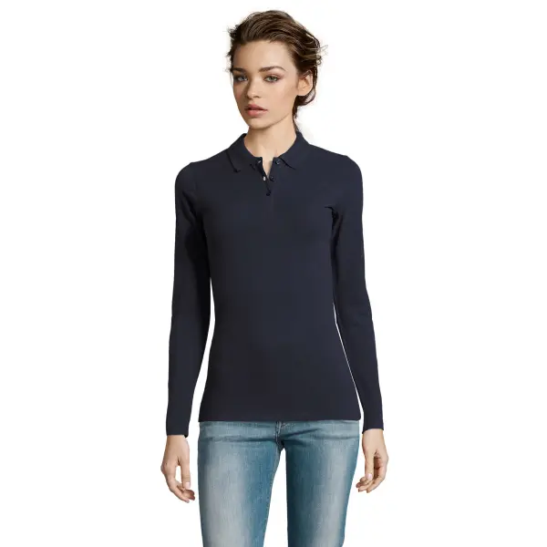 Polo PERFECT LSL WOMEN in cotone piqué 180 - SOL'S - Immagine 5