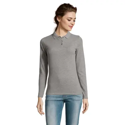 Polo PERFECT LSL WOMEN in cotone piqué 180 - SOL'S - Immagine 8