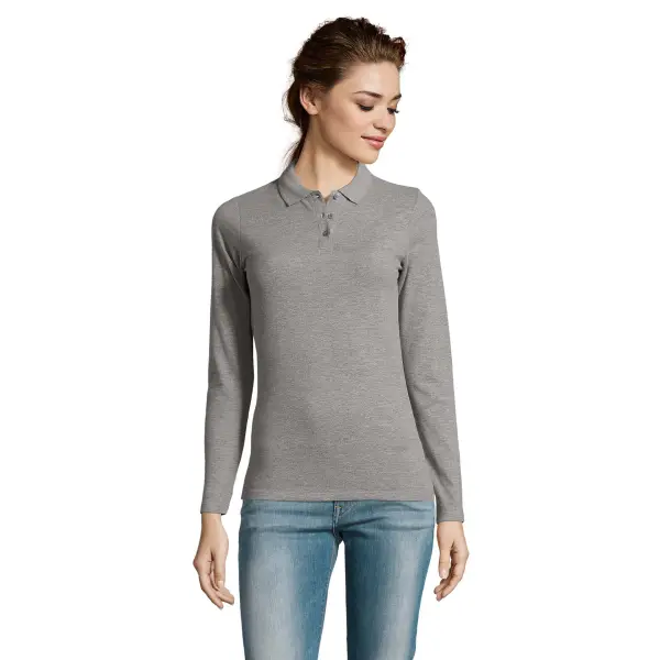 Polo PERFECT LSL WOMEN in cotone piqué 180 - SOL'S - Immagine 8