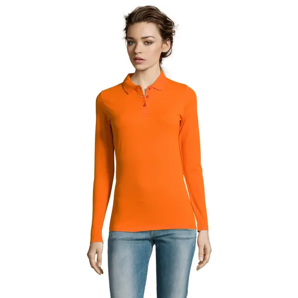 Polo PERFECT LSL WOMEN in cotone piqué 180 - SOL'S - Immagine 27