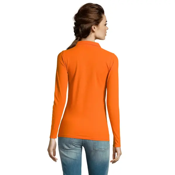 Polo PERFECT LSL WOMEN in cotone piqué 180 - SOL'S - Immagine 28