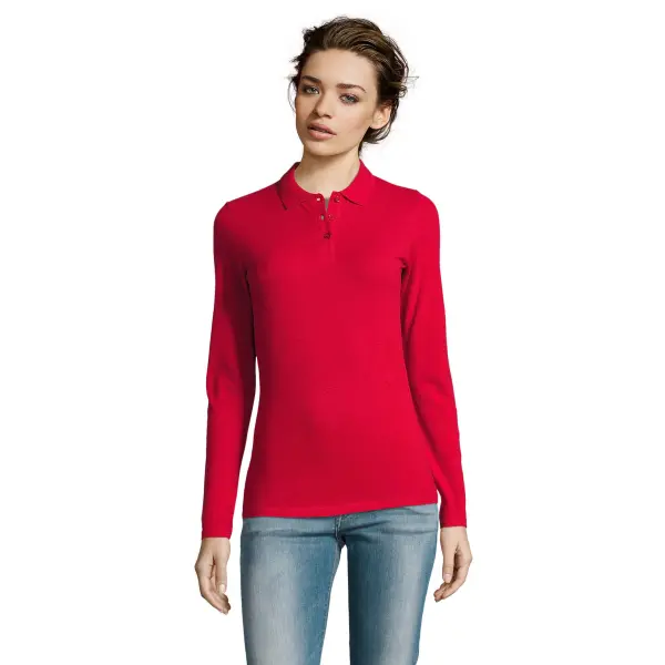 Polo PERFECT LSL WOMEN in cotone piqué 180 - SOL'S - Immagine 14