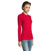 Polo PERFECT LSL WOMEN in cotone piqué 180 - SOL'S