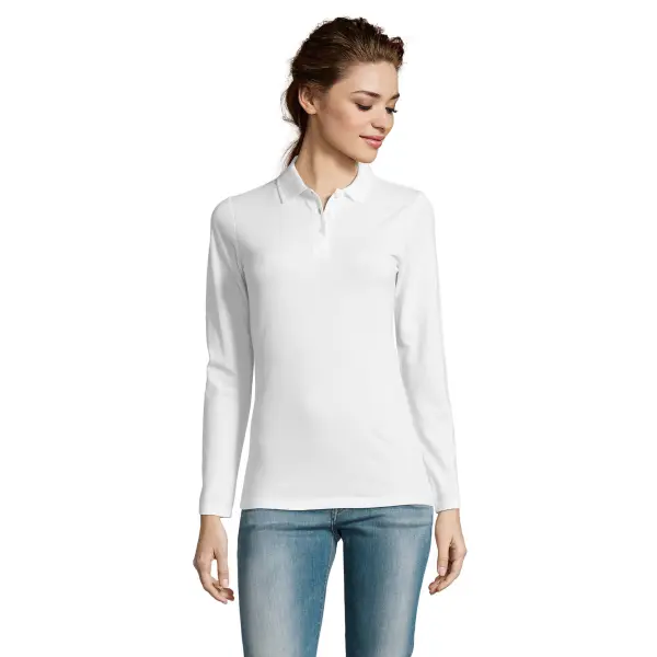Polo PERFECT LSL WOMEN in cotone piqué 180 - SOL'S - Immagine 11