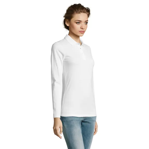 Polo PERFECT LSL WOMEN in cotone piqué 180 - SOL'S - Immagine 13