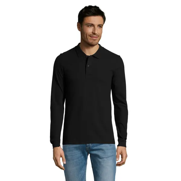 Polo PERFECT LSL MEN in cotone 100% - SOL'S - Immagine 2