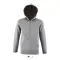 Felpa con zip STONE KIDS 260 g con cappuccio - SOL'S - Anteprima 8