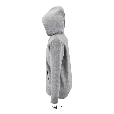 Felpa con zip STONE KIDS 260 g con cappuccio - SOL'S - Immagine 10