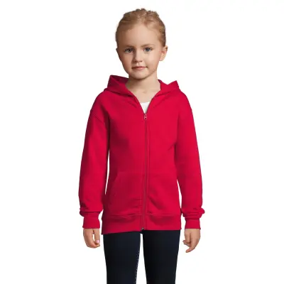 Felpa con zip STONE KIDS 260 g con cappuccio - SOL'S - Immagine 11