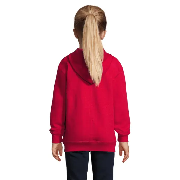 Felpa con zip STONE KIDS 260 g con cappuccio - SOL'S - Immagine 14